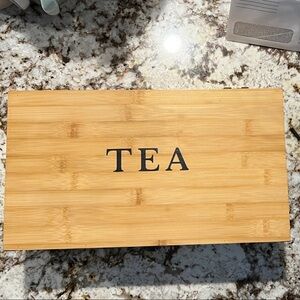 Bamboo Tea Storage Box